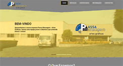 Desktop Screenshot of passamensagem.com
